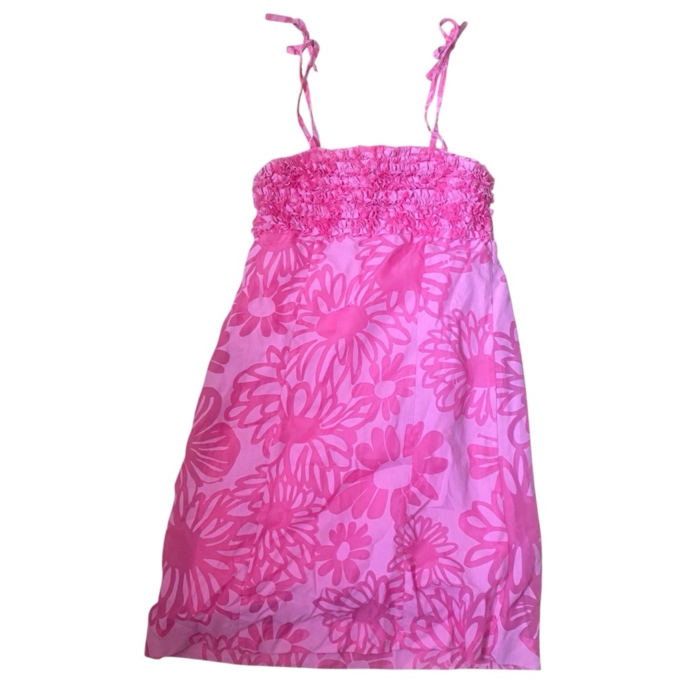 Lilly Pulitzer Pink Floral Dress